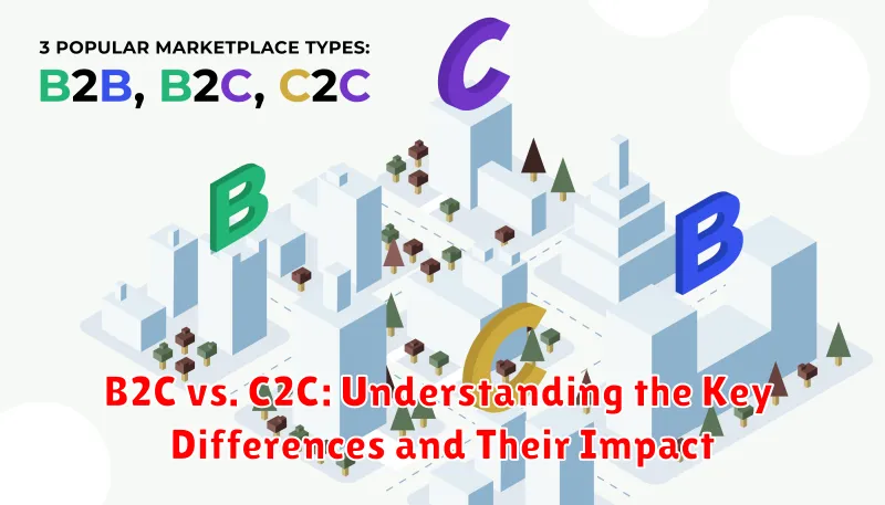 B2C vs. C2C: Understanding the Key Differences and Their Impact