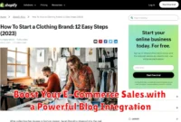 Boost Your E-Commerce Sales with a Powerful Blog Integration