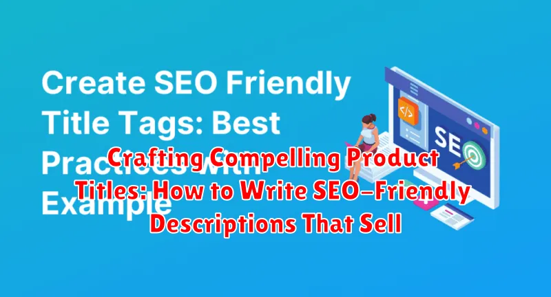 Crafting Compelling Product Titles: How to Write SEO-Friendly Descriptions That Sell