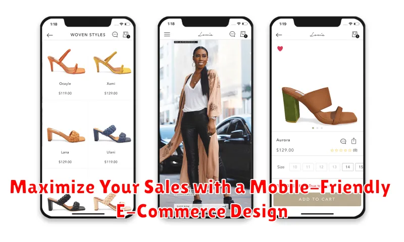 Maximize Your Sales with a Mobile-Friendly E-Commerce Design
