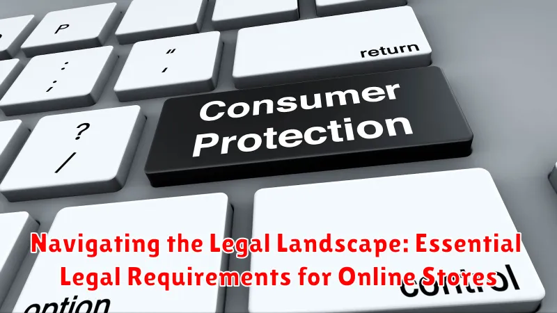 Navigating the Legal Landscape: Essential Legal Requirements for Online Stores