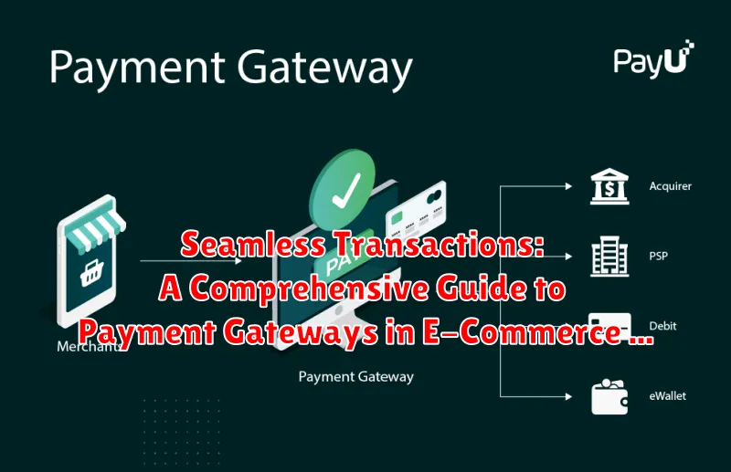 Seamless Transactions: A Comprehensive Guide to Payment Gateways in E-Commerce