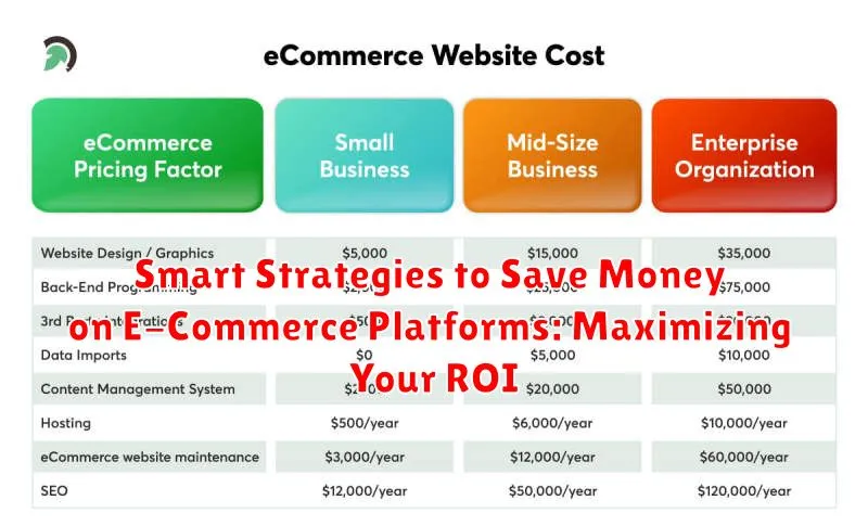 Smart Strategies to Save Money on E-Commerce Platforms: Maximizing Your ROI